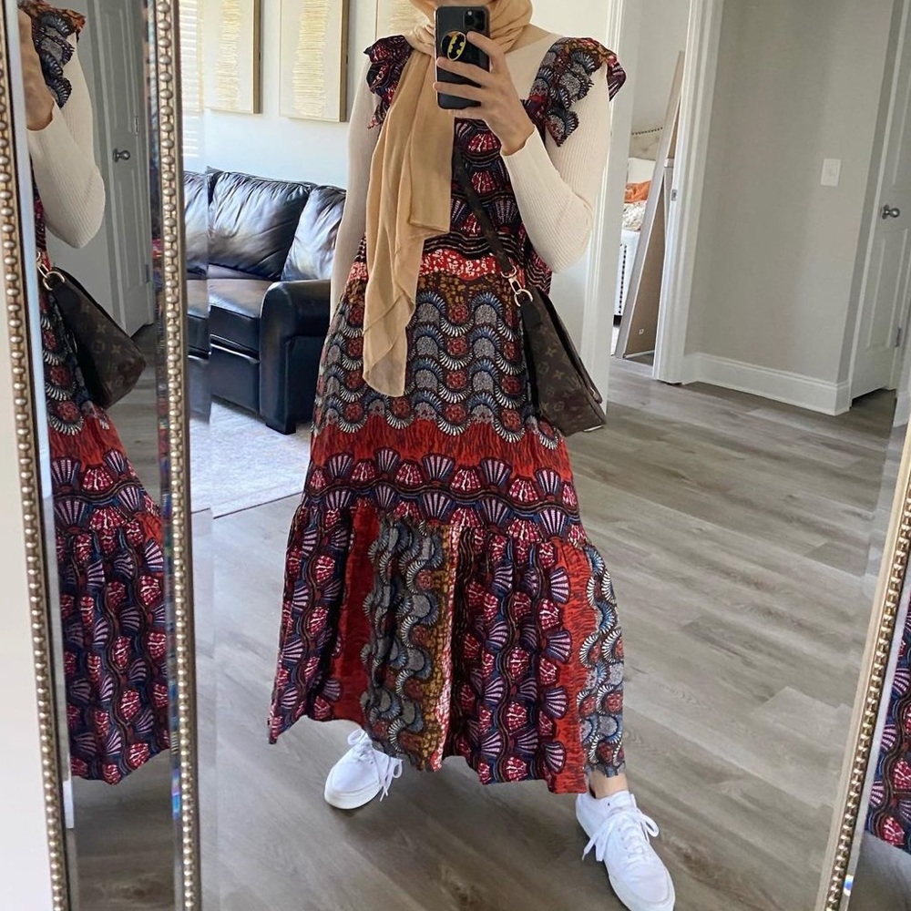 NWT, Anthropologie, CLC Doriane Midi Dress - Picture 5 of 5